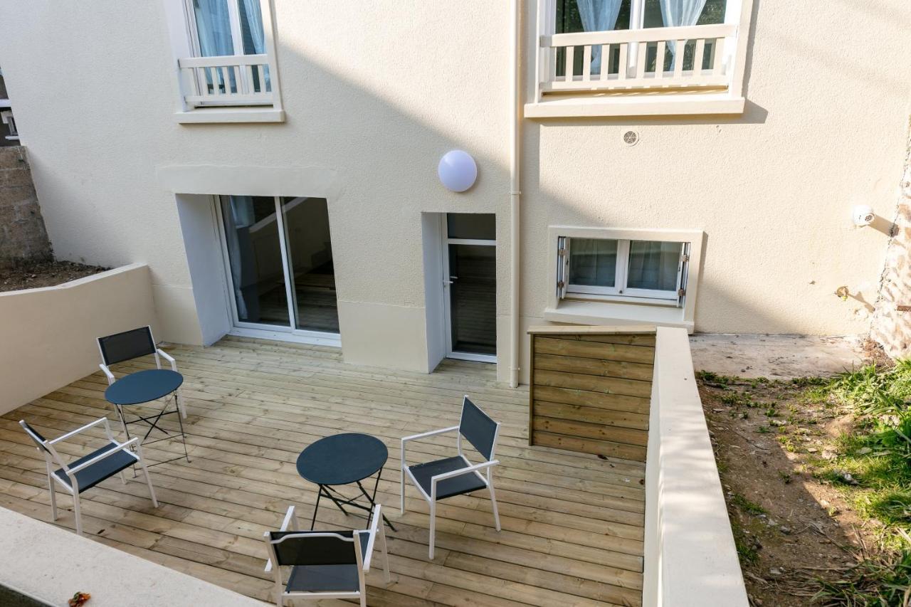 La Belle Poule : Chambre Spacieuse Avec Sdb Privative, Cuisine Et Salon Partages, Terrasse, Proche Facs Et Centre Брест Экстерьер фото